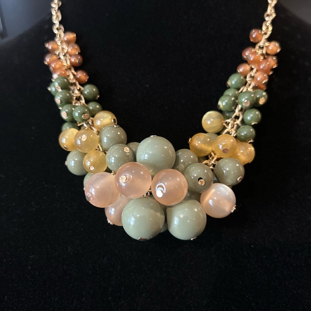Vintage Y2K Elegant Multicolor Beaded Necklace